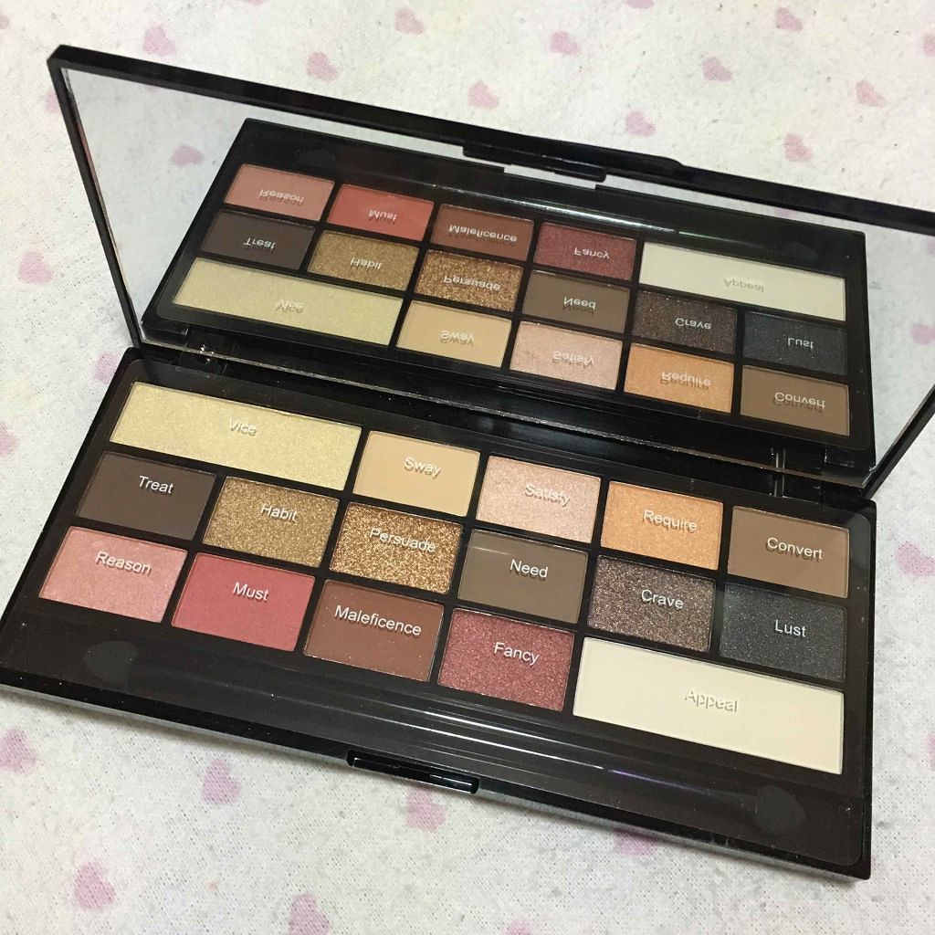 アイラブチョコレート/MAKEUP REVOLUTION/アイシャドウパレットを使ったクチコミ(1枚目)