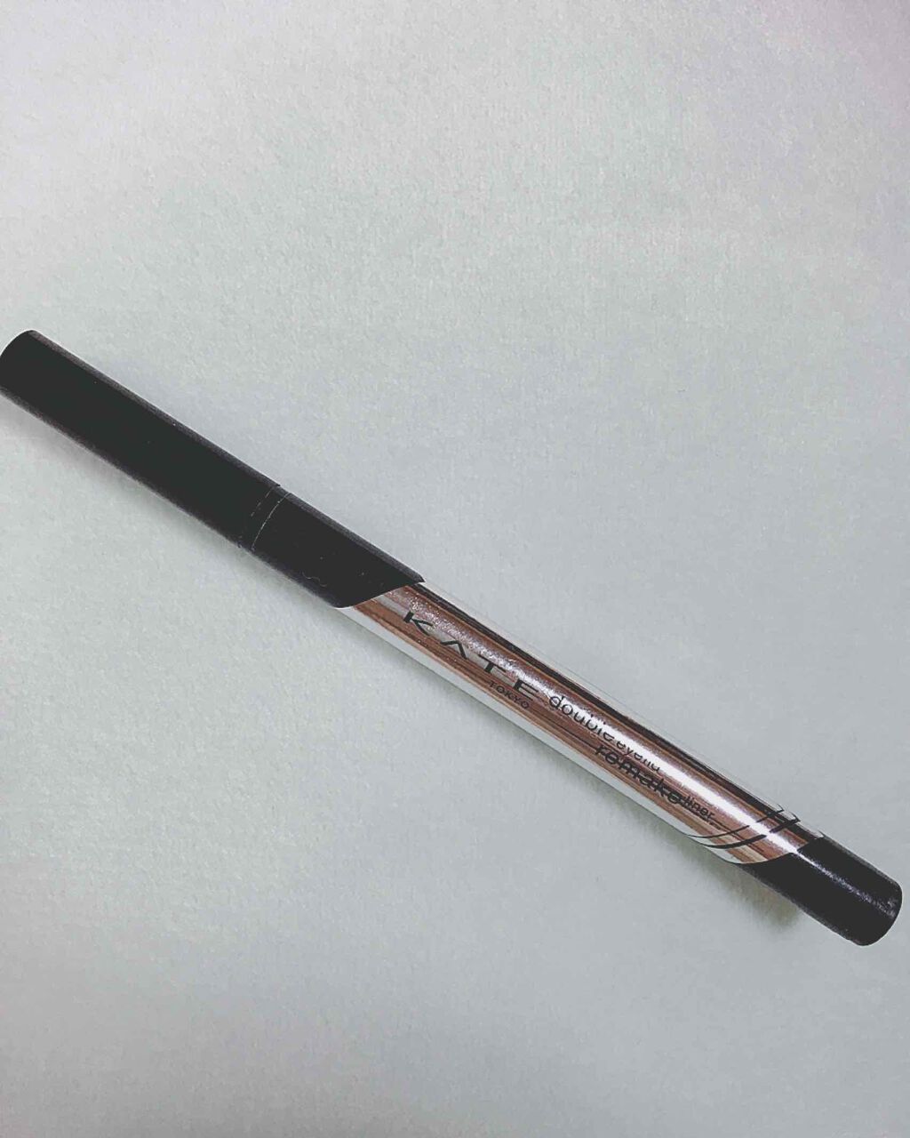 ダブルラインフェイカー/KATE/リキッドアイライナーを使ったクチコミ(1枚目)