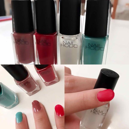 ネイルホリック Vivid color RO600/ネイルホリック/マニキュアを使ったクチコミ(1枚目)