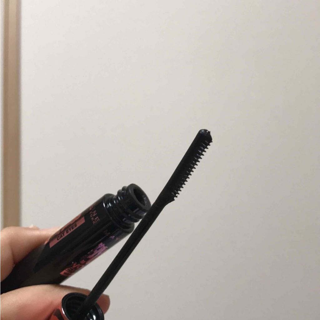 ボリューム エクスプレス ハイパーカール スパイキーコーム ウォータープルーフ/MAYBELLINE NEW YORK/マスカラを使ったクチコミ（1枚目）