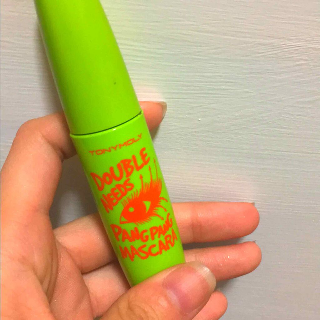 ダブルニーズ パンパンマスカラ 04 ブラウン/TONYMOLY/マスカラを使ったクチコミ(1枚目)