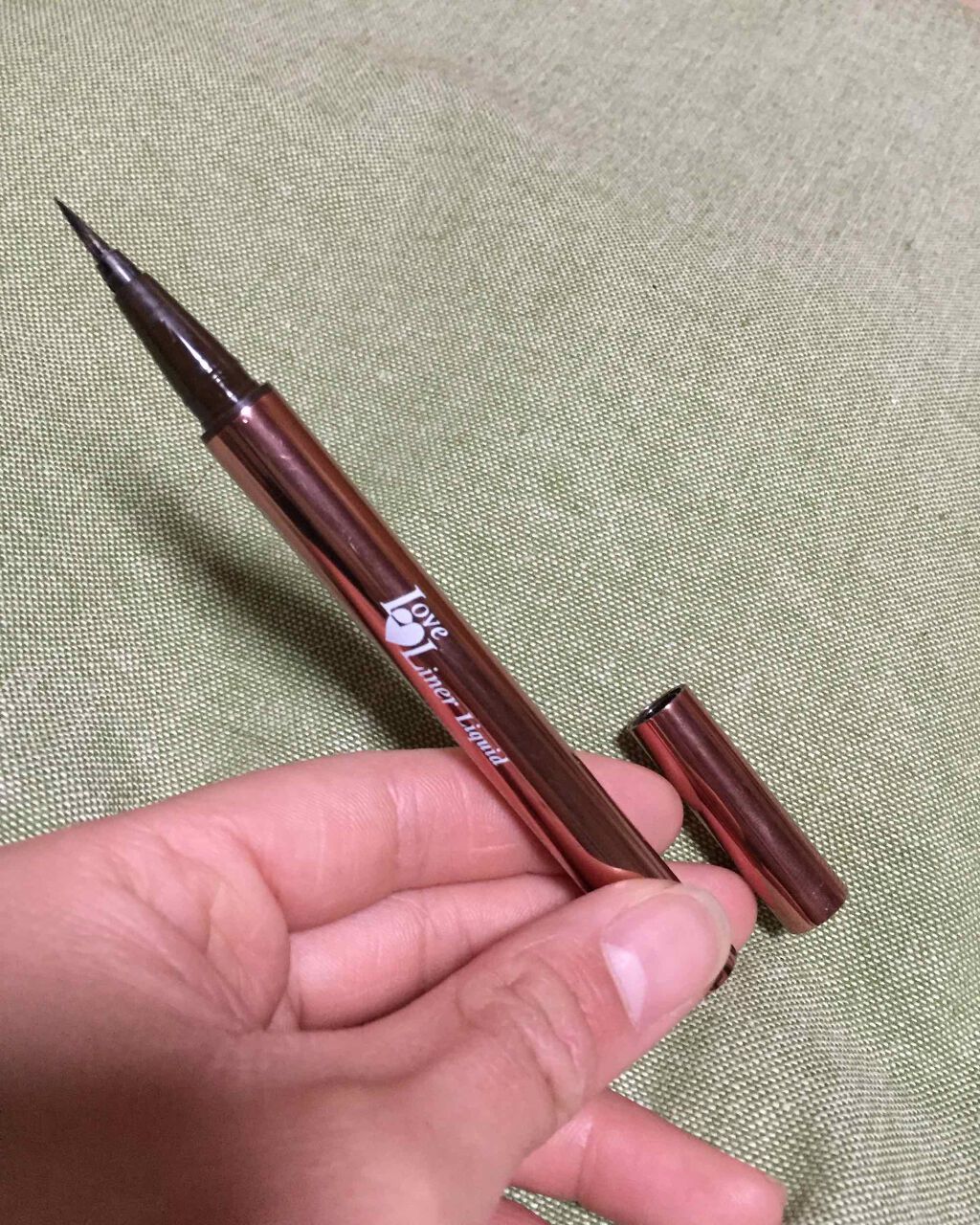 ラブ・ライナー リキッドアイライナーR3/ラブ・ライナー/リキッドアイライナーを使ったクチコミ(1枚目)