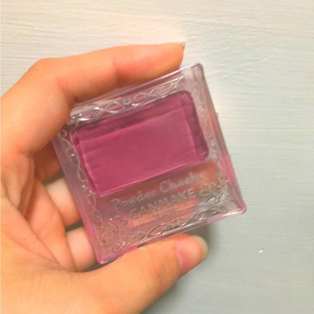 【旧品】パウダーチークス/キャンメイク/パウダーチークを使ったクチコミ（2枚目）