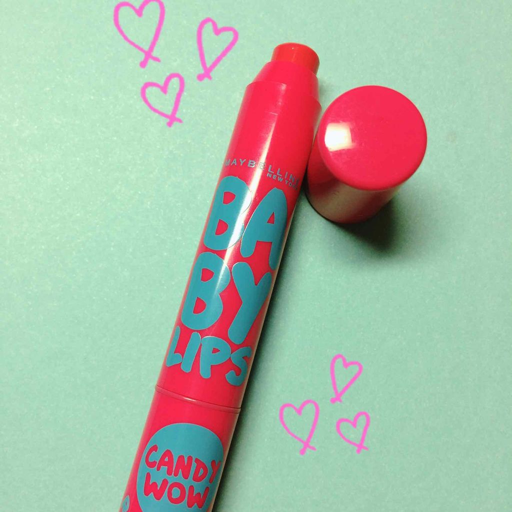 リップクリーム キャンディ ワオ/MAYBELLINE NEW YORK/口紅を使ったクチコミ(1枚目)