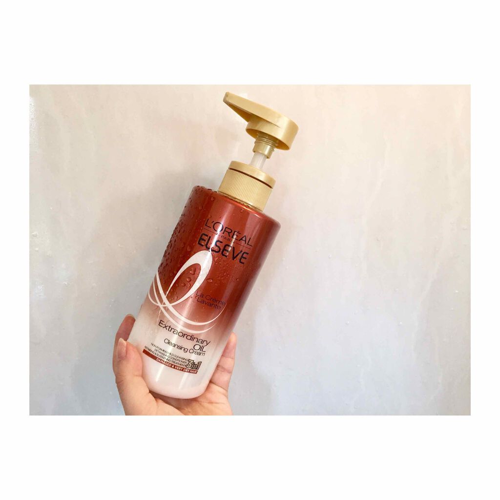 エクストラオーディナリー オイル ラ クレム ラヴォン クレンジング クリーム とてもしっとり/ロレアル パリ/頭皮ケアを使ったクチコミ(1枚目)