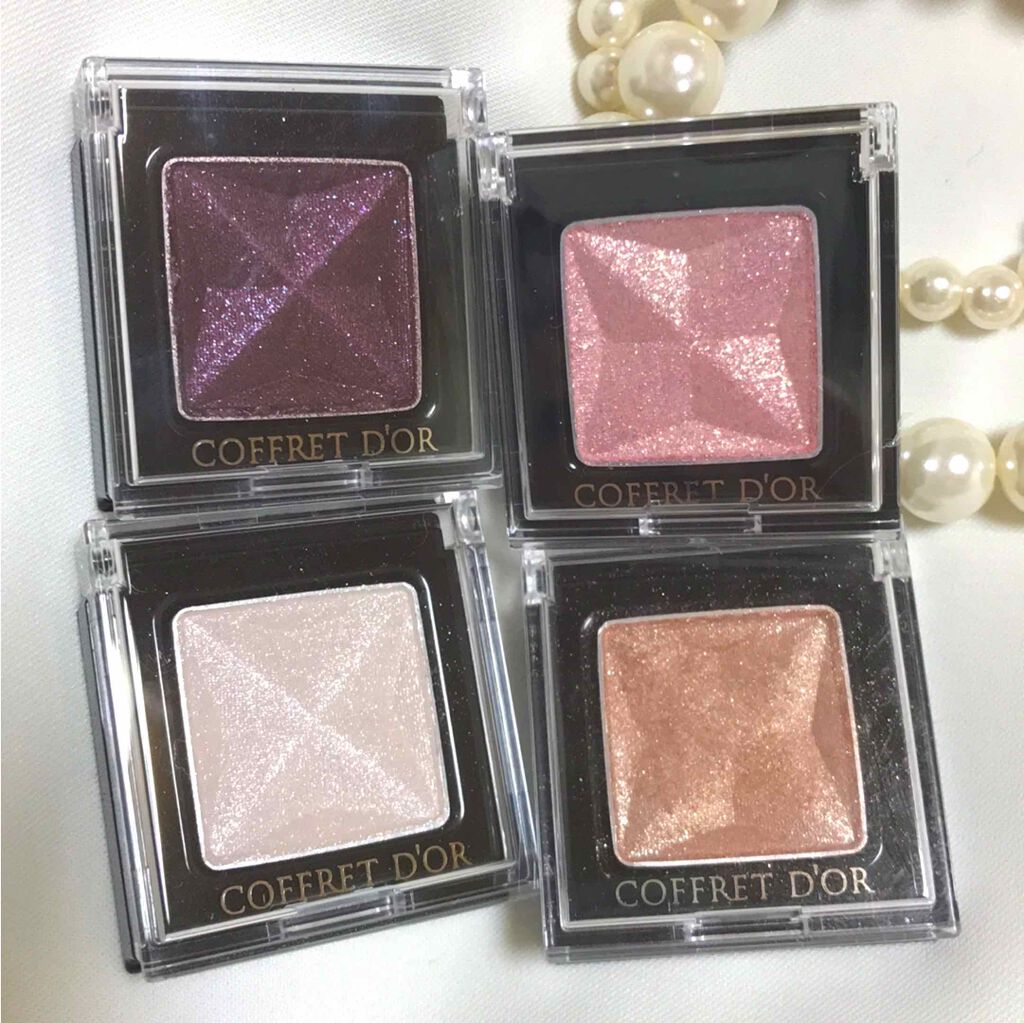 アイカラー/コフレドール/単色アイシャドウを使ったクチコミ(1枚目)