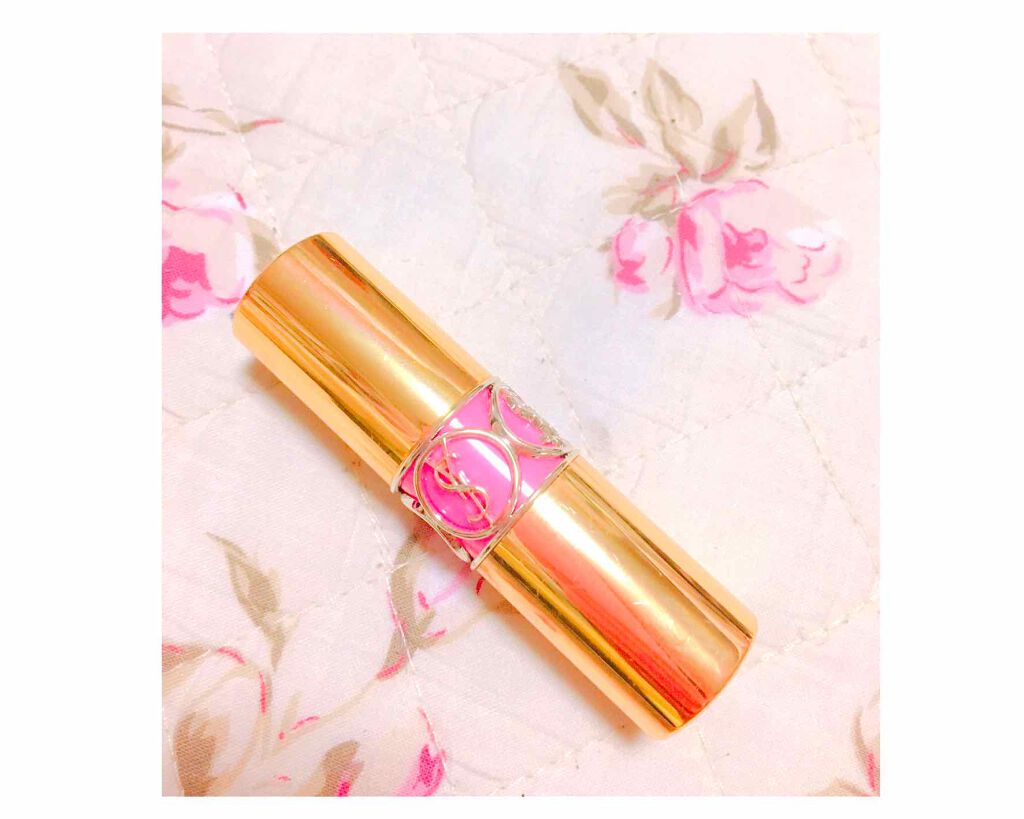 ルージュ ヴォリュプテ シャイン/YVES SAINT LAURENT BEAUTE/口紅を使ったクチコミ（1枚目）