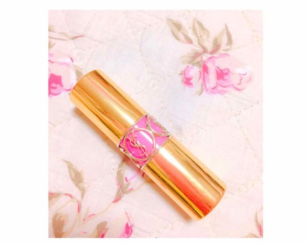 ルージュ ヴォリュプテ シャイン/YVES SAINT LAURENT BEAUTE/口紅を使ったクチコミ(1枚目)