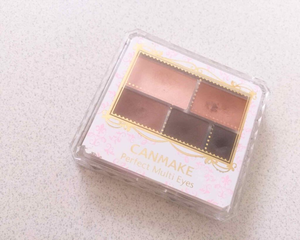 パーフェクトマルチアイズ/キャンメイク/アイシャドウパレットを使ったクチコミ（2枚目）