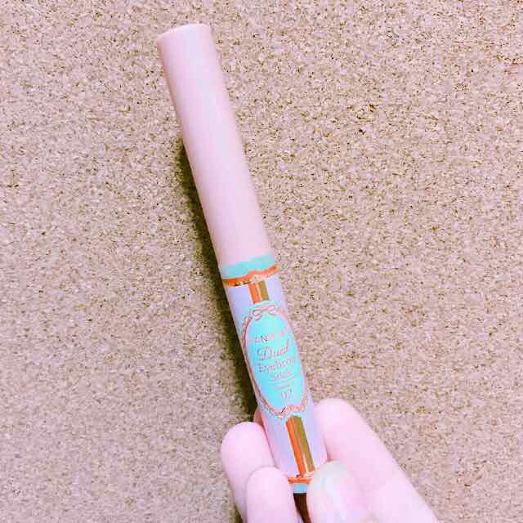 デュアルアイブロウスティック/キャンメイク/アイブロウペンシルを使ったクチコミ(1枚目)