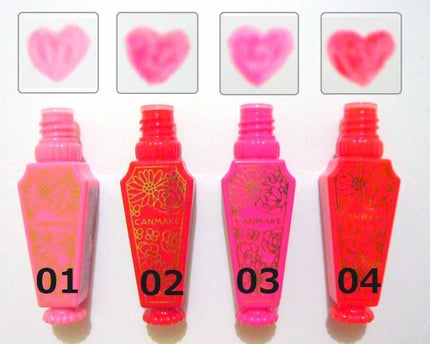 リップティントシロップ/キャンメイク/リップティントを使ったクチコミ(1枚目)