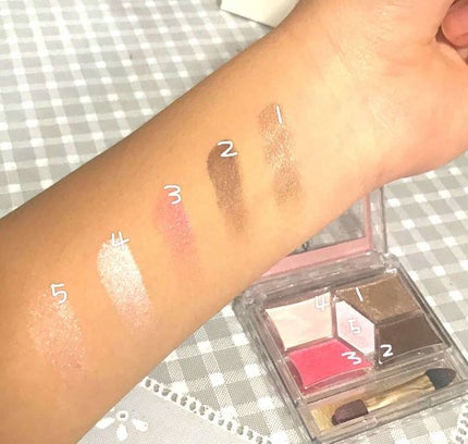 【旧品】パーフェクトスタイリストアイズ/キャンメイク/アイシャドウパレットを使ったクチコミ(2枚目)