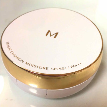 M クッション ファンデーション(モイスチャー)/MISSHA/クッションファンデーションを使ったクチコミ(1枚目)