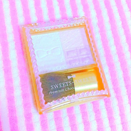 プレミアムショコラハイライター/スウィーツ スウィーツ/パウダーハイライトを使ったクチコミ(1枚目)