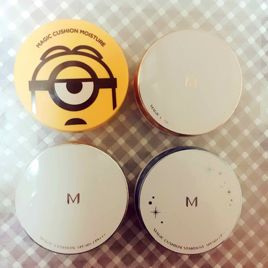 M クッションファンデーション（スターダスト）/MISSHA/クッションファンデーションを使ったクチコミ（1枚目）