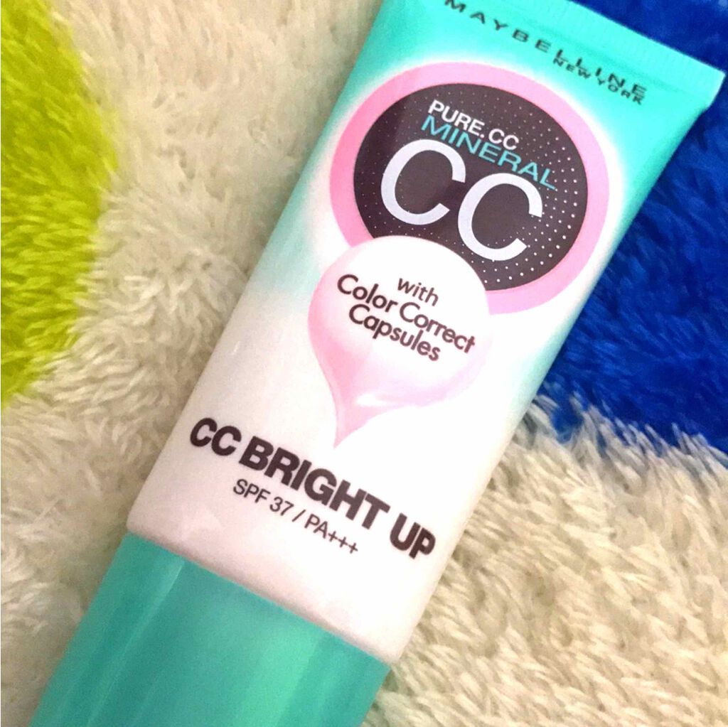 ピュアミネラル CC ブライトアップ/MAYBELLINE NEW YORK/CCクリームを使ったクチコミ(1枚目)