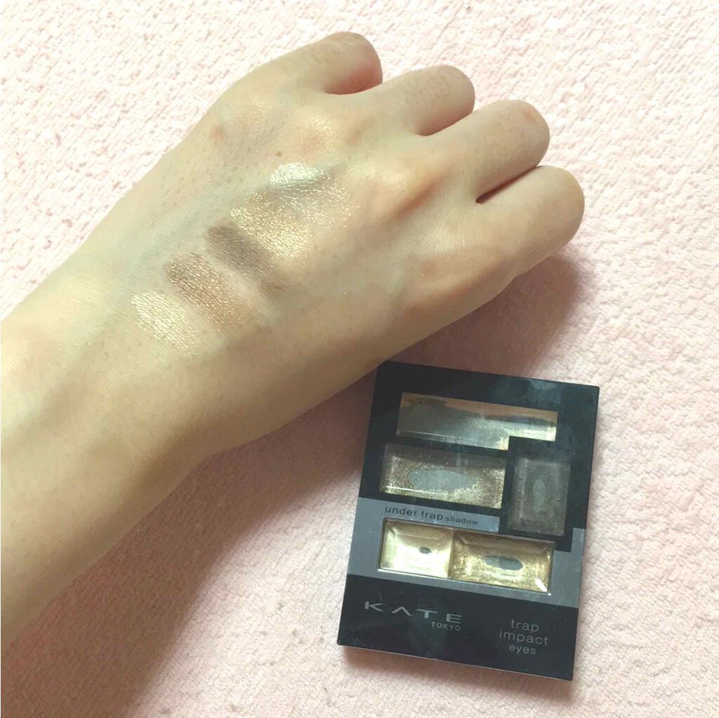 トラップインパクトアイズ/KATE/アイシャドウパレットを使ったクチコミ(1枚目)