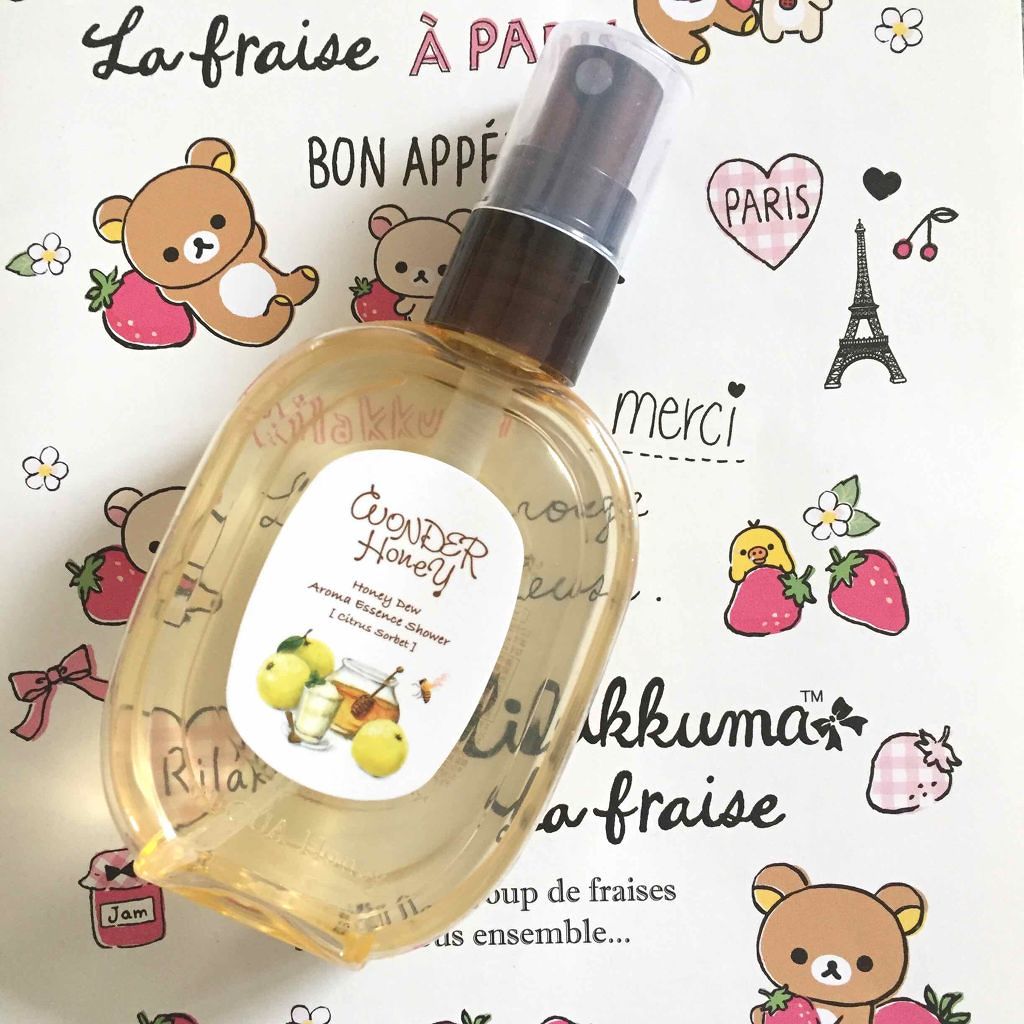 ワンダーハニー アロマエッセンスシャワー n /VECUA Honey/香水(その他)を使ったクチコミ(1枚目)