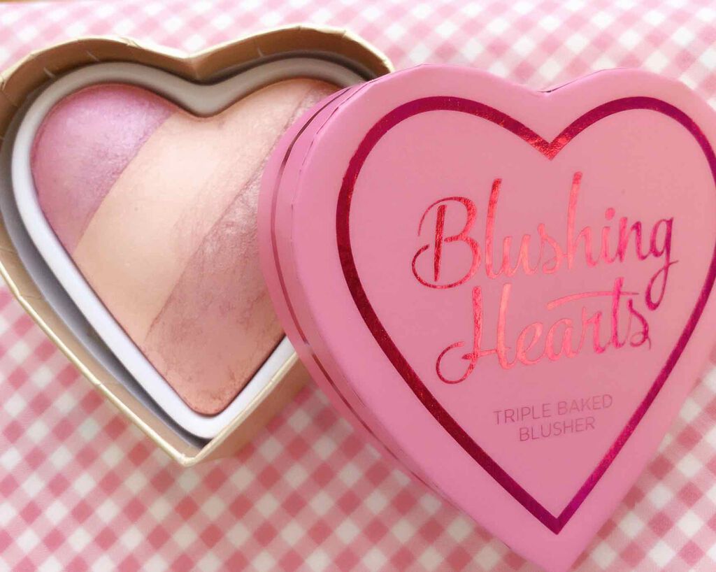 ブラッシング ハート/MAKEUP REVOLUTION/パウダーチークを使ったクチコミ（1枚目）