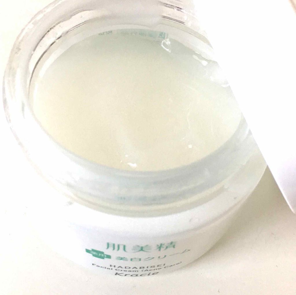 大人のニキビ対策 薬用美白クリーム/肌美精/フェイスクリームを使ったクチコミ(1枚目)