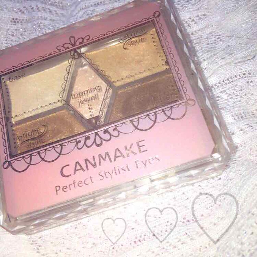 【旧品】パーフェクトスタイリストアイズ/キャンメイク/アイシャドウパレットを使ったクチコミ(1枚目)