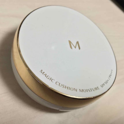 M クッション ファンデーション(モイスチャー)/MISSHA/クッションファンデーションを使ったクチコミ(1枚目)