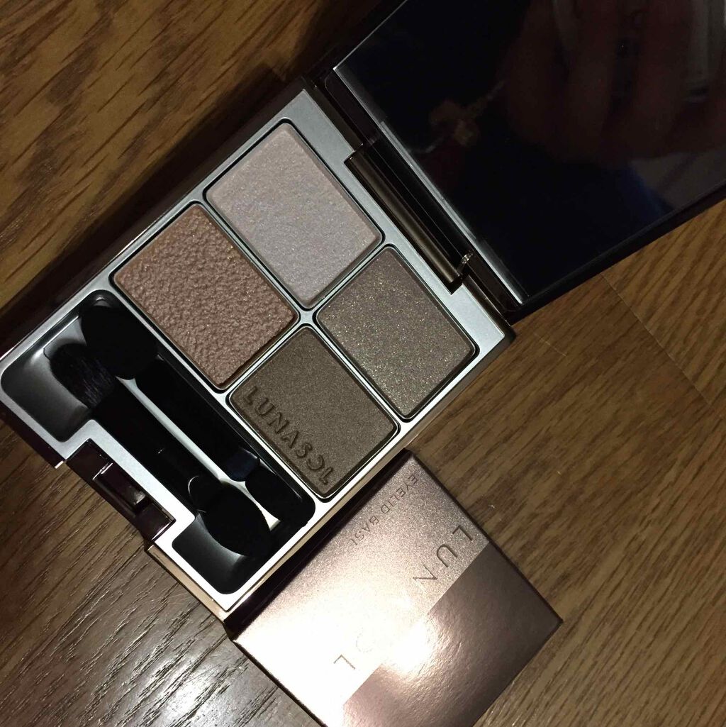 サンドナチュラルアイズ/LUNASOL/アイシャドウパレットを使ったクチコミ（1枚目）