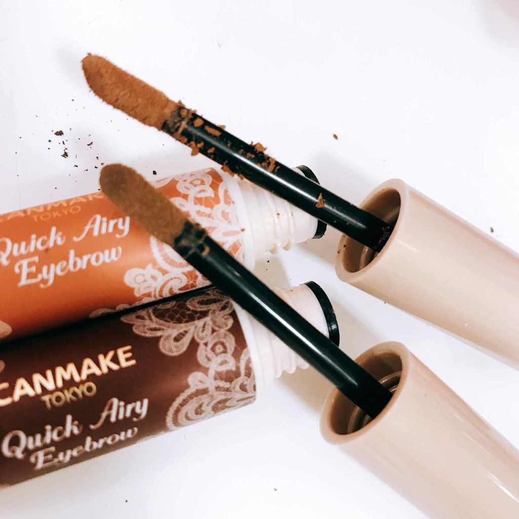 クイックエアリーアイブロウ/キャンメイク/パウダーアイブロウを使ったクチコミ（2枚目）