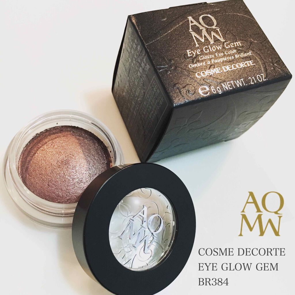 AQ MW アイグロウ ジェム/DECORTÉ/ジェル・クリームアイシャドウを使ったクチコミ（1枚目）