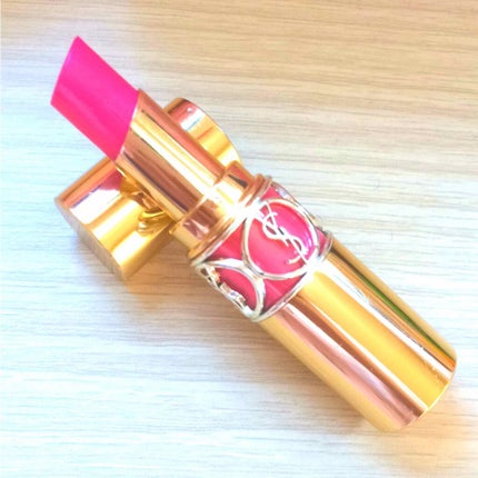ルージュ ヴォリュプテ シャイン/YVES SAINT LAURENT BEAUTE/口紅を使ったクチコミ(1枚目)