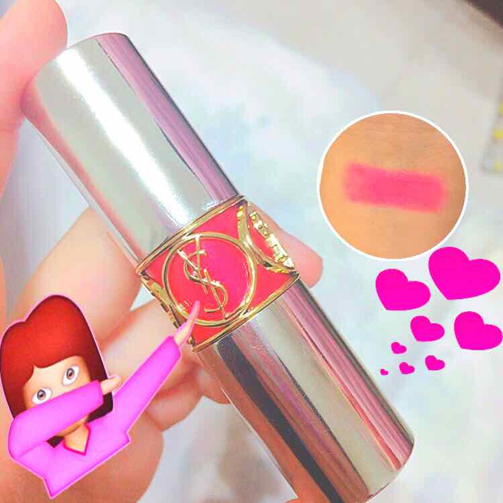 ヴォリュプテ ティントインバーム/YVES SAINT LAURENT BEAUTE/口紅を使ったクチコミ（1枚目）