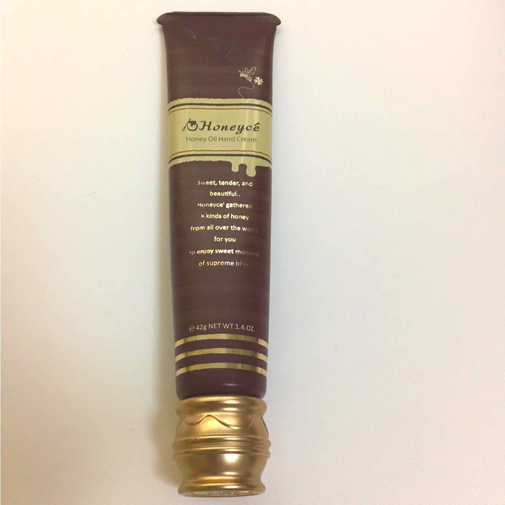 ハニーオイル ハンドクリーム/ハニーチェ/ハンドクリームを使ったクチコミ（2枚目）