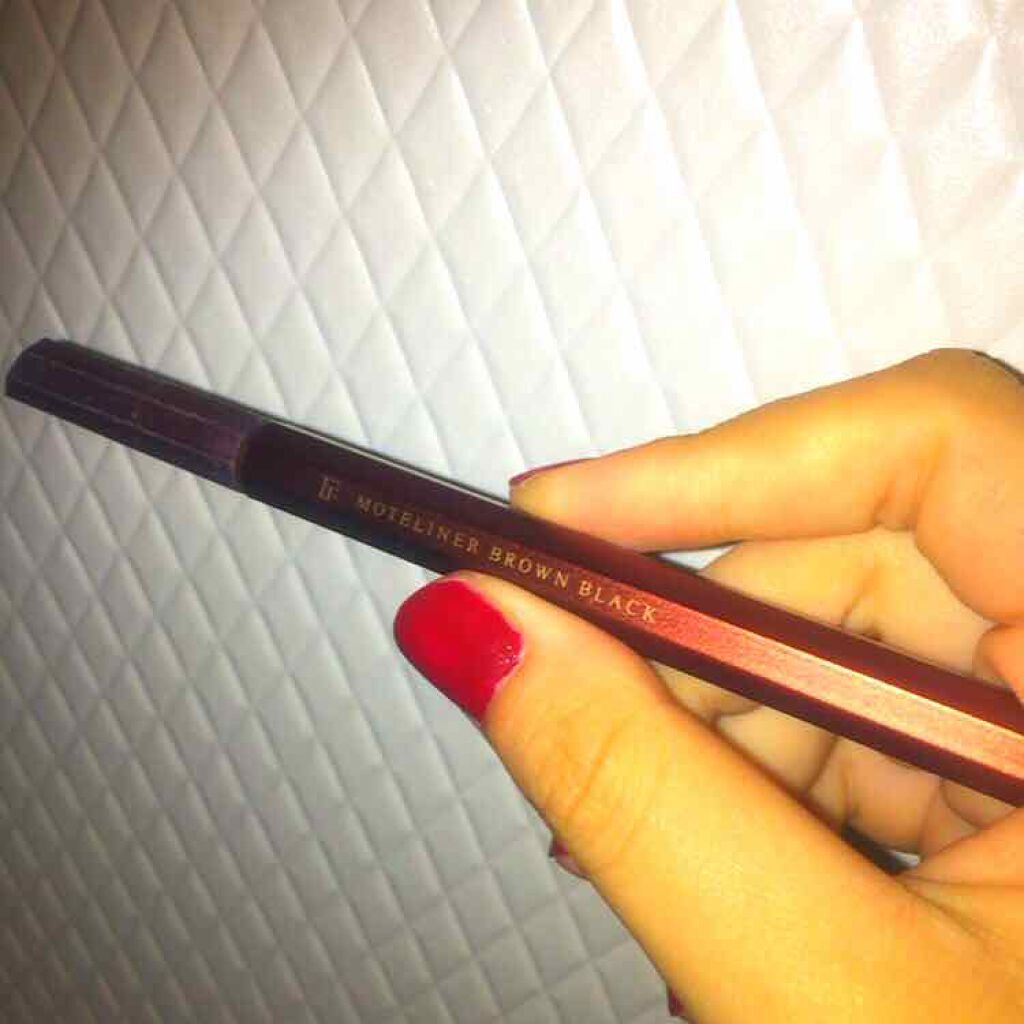 モテライナー リキッド/UZU BY FLOWFUSHI/リキッドアイライナーを使ったクチコミ(1枚目)