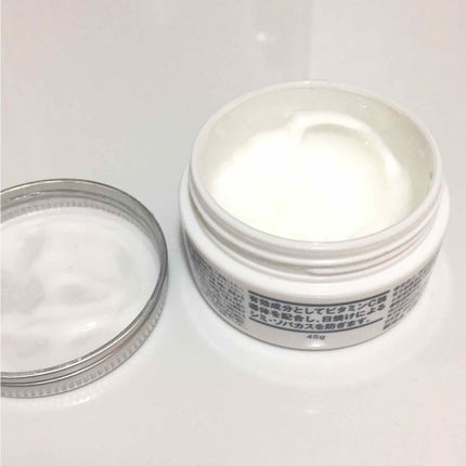 敏感肌用薬用美白クリーム/無印良品/フェイスクリームを使ったクチコミ(1枚目)