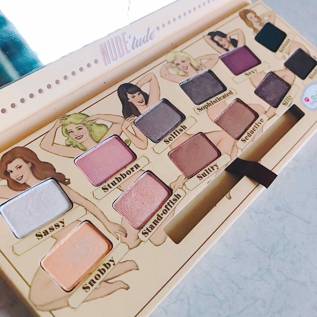 ヌードチュードパレット ノゥティーバージョン/the Balm/アイシャドウパレットを使ったクチコミ(1枚目)