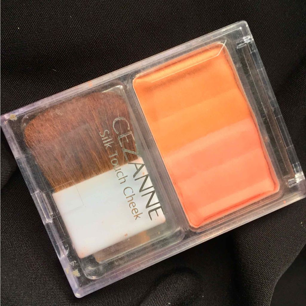 シルクタッチチーク/CEZANNE/パウダーチークを使ったクチコミ(1枚目)