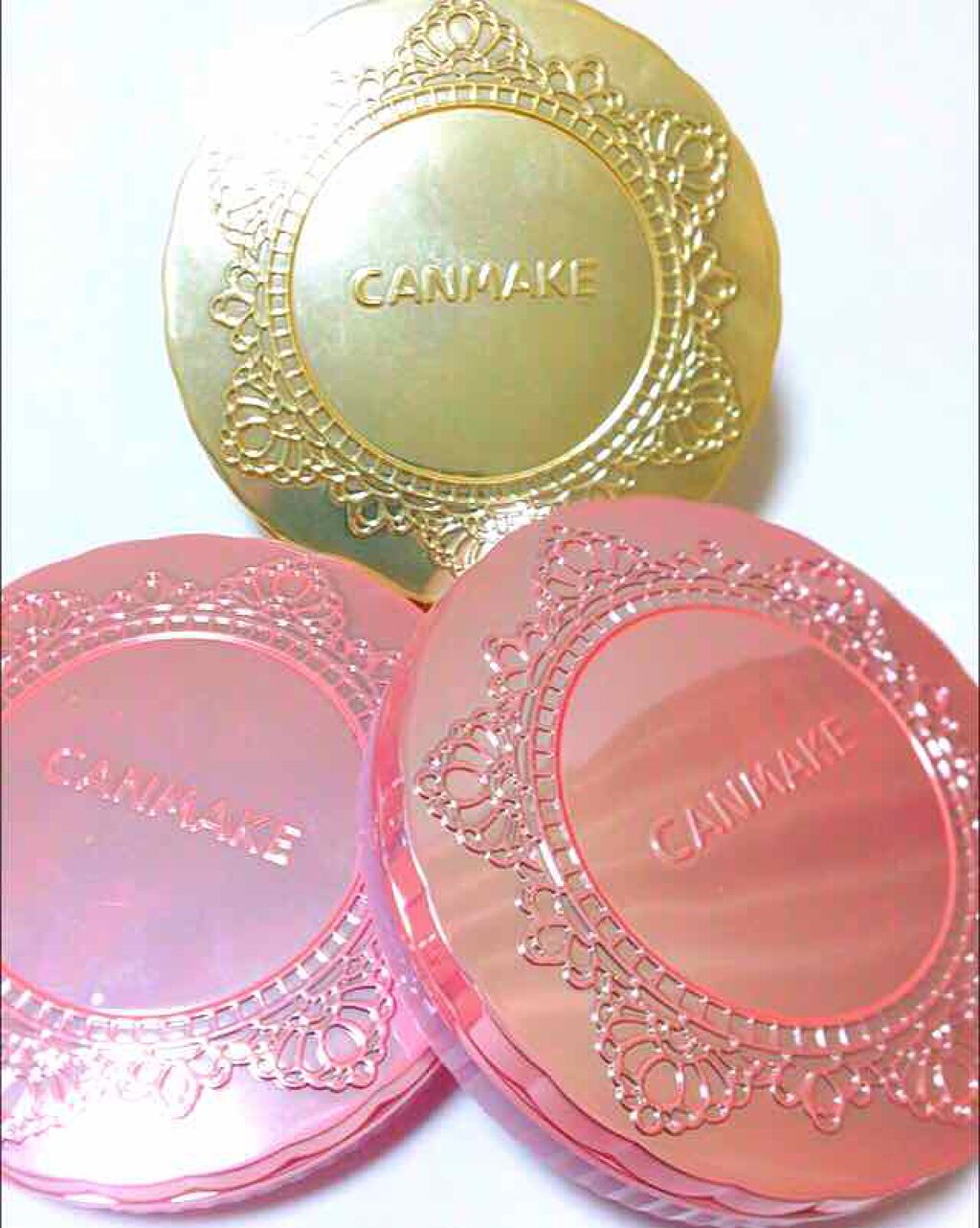 【旧品】マシュマロフィニッシュパウダー/キャンメイク/プレストパウダーを使ったクチコミ(1枚目)