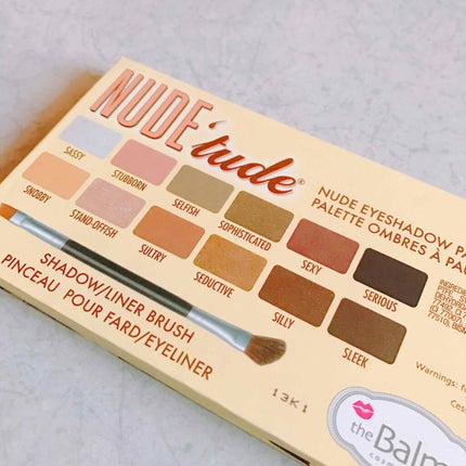 ヌードチュードパレット ノゥティーバージョン/the Balm/アイシャドウパレットを使ったクチコミ(2枚目)