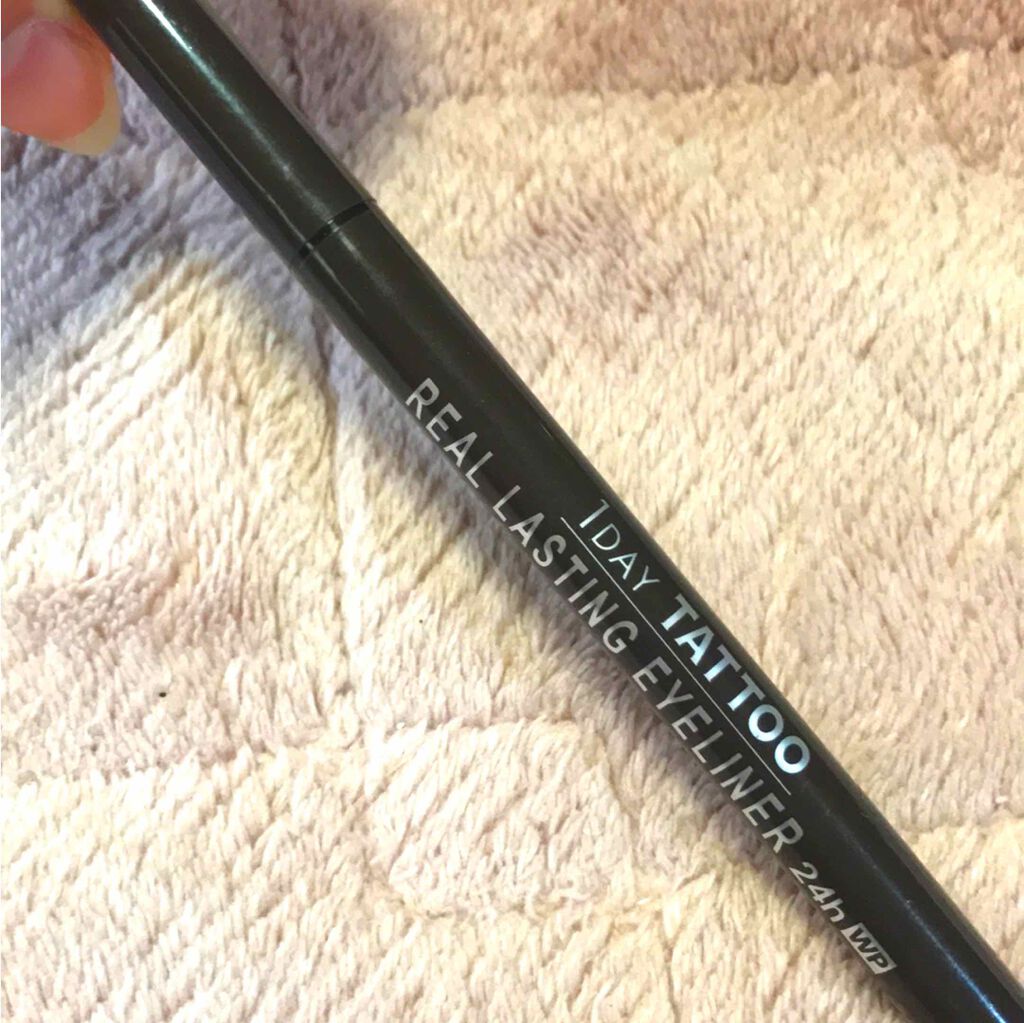 リアルラスティングアイライナー24h/K-パレット/リキッドアイライナーを使ったクチコミ（1枚目）