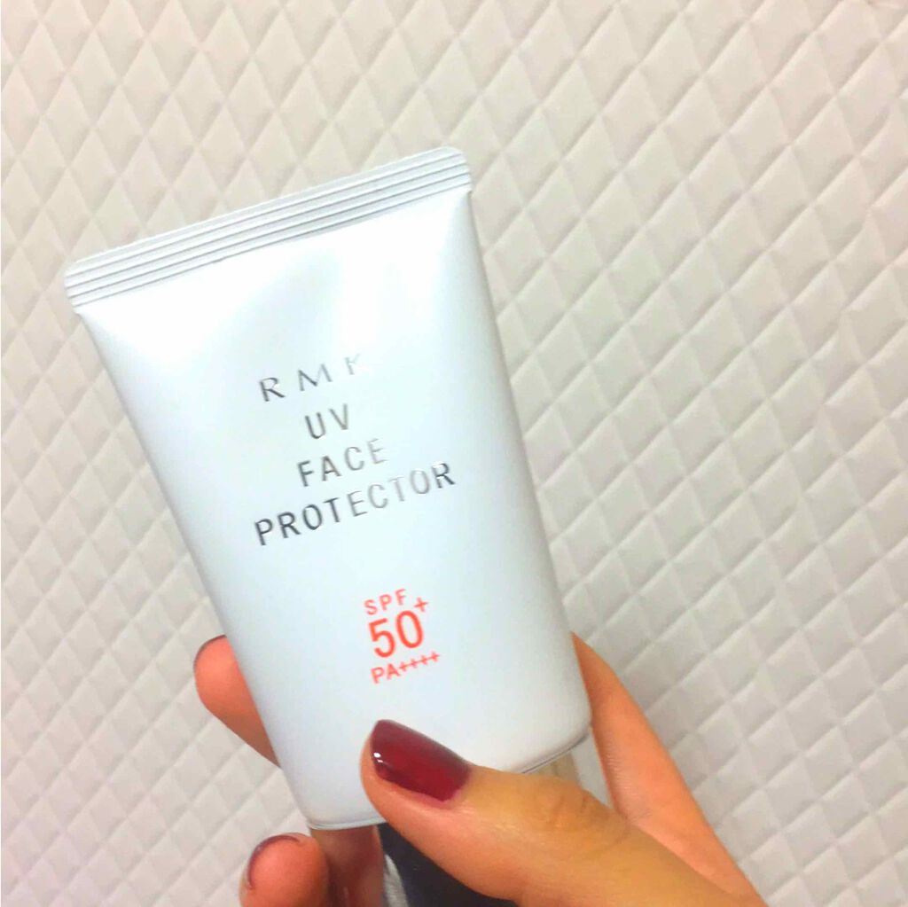 UVフェイスプロテクター50/RMK/日焼け止めクリームを使ったクチコミ(1枚目)