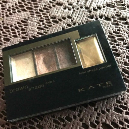 ブラウンシェードアイズ/KATE/アイシャドウパレットを使ったクチコミ(1枚目)