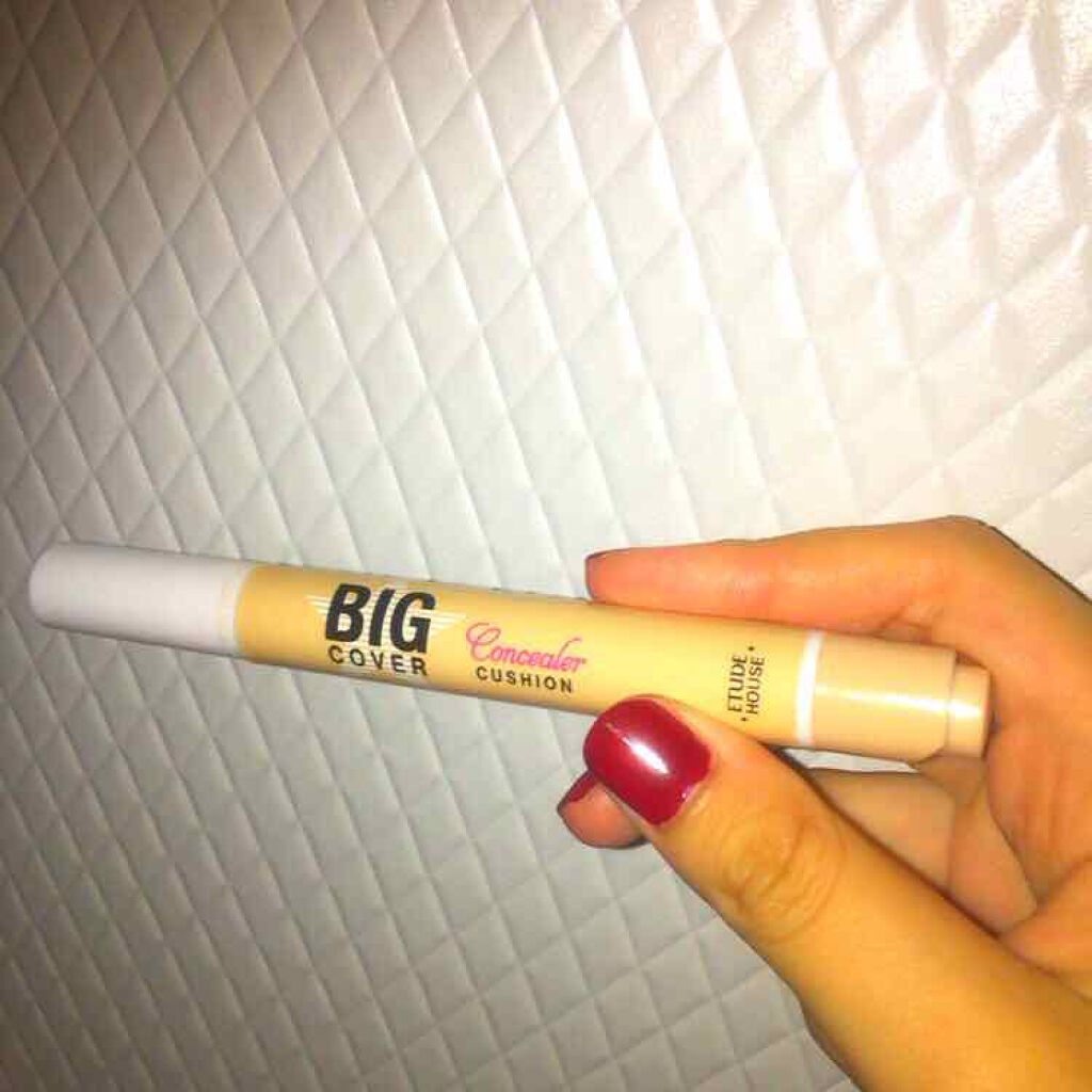ビッグカバー クッションコンシーラー/ETUDE/リキッドコンシーラーを使ったクチコミ（2枚目）