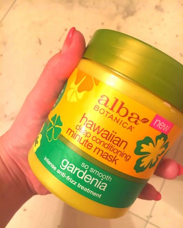 Hawaiian deep conditioning minute mask/Alba Botanica/洗い流すヘアトリートメントを使ったクチコミ（1枚目）