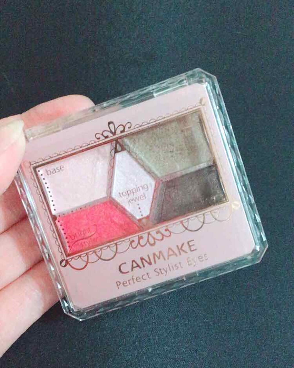 【旧品】パーフェクトスタイリストアイズ/キャンメイク/アイシャドウパレットを使ったクチコミ(1枚目)