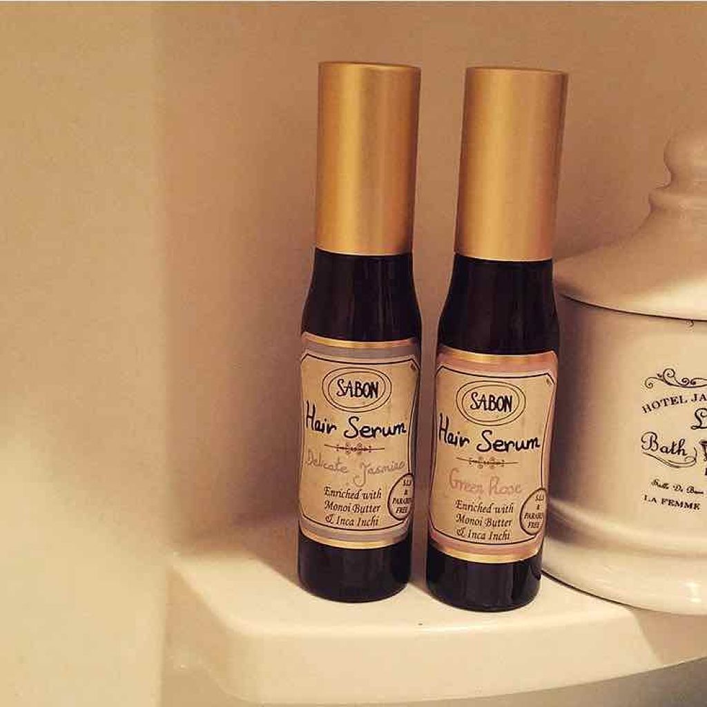 ヘアセラム/SABON/ヘアオイルを使ったクチコミ（1枚目）