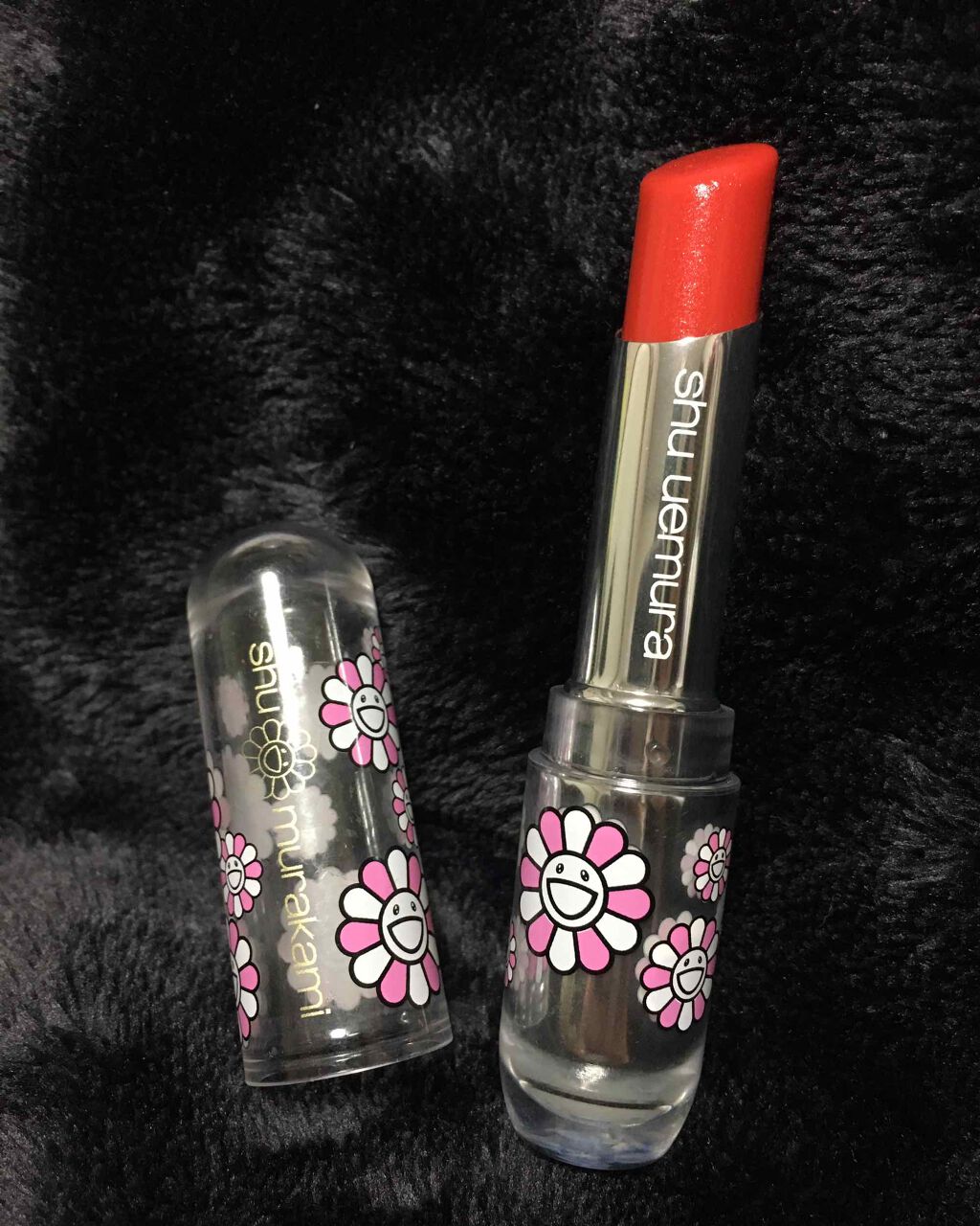 ルージュ アンリミテッド シアーシャイン/shu uemura/口紅を使ったクチコミ(1枚目)