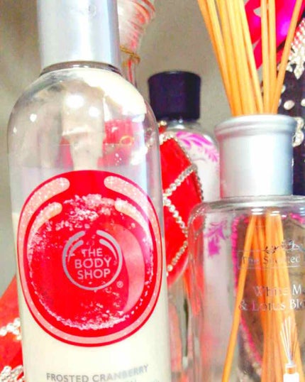 クランベリー シマーローション/THE BODY SHOP/ボディローションを使ったクチコミ(1枚目)