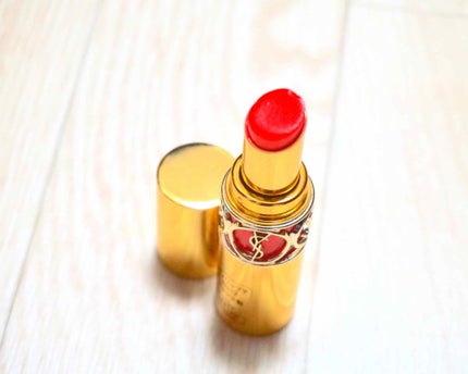 ルージュ ヴォリュプテ シャイン/YVES SAINT LAURENT BEAUTE/口紅を使ったクチコミ(1枚目)