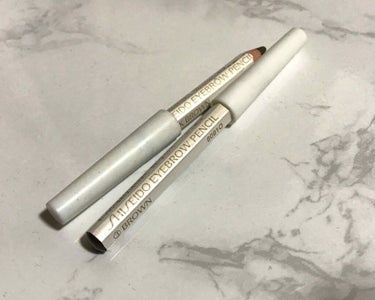 メーカー SHISEIDO
商品名 Eyebrow Pencil 
買った時200円以内だった気がします🤔
安くて良き👍

発色★★★☆
寄れにくい★★★
長持ち★★★★
書きやすい★★★

ダメなとこ