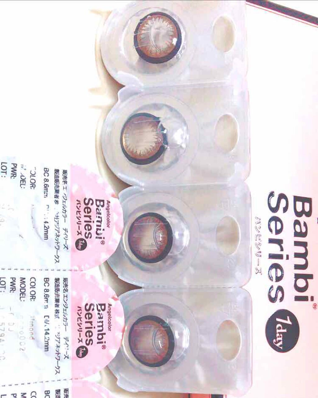 Angelcolor Bambi Series 1day /AngelColor/ワンデー(1DAY)カラコンを使ったクチコミ(1枚目)